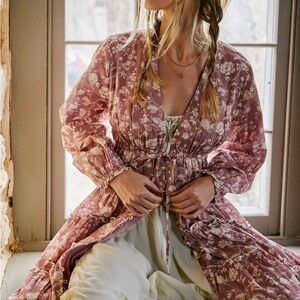 Free People Pappiet Midi Dress